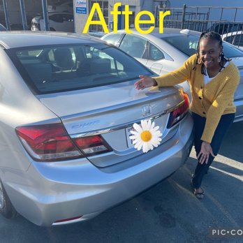 Don's Body Shop - After photo, I'm so happy! They made her beautiful again!!! - Auto Repair Near Me - Castro Valley, California