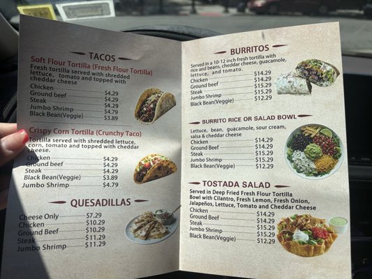 Menu photo 1 Fresh Taco Ridgewood, NY Menu photo 1 Fresh Taco Ridgewood, NY
