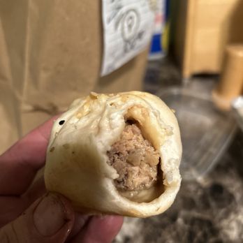 Jayd Bun - the inside of the bun - Chinese Near Me - South Kingstown, Rhode Island