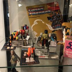 All Systems Go - Some vintage toys in the back