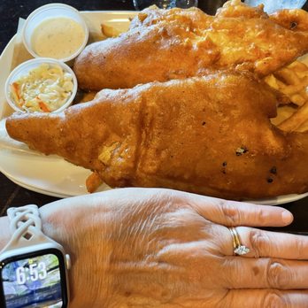 Dilly. Bistro, Bar & Bottle Shop - Size of the fish compared to my hand - New American Near Me - Cincinnati, Ohio Dilly. Bistro, Bar & Bottle Shop - Size of the fish compared to my hand - New American Near Me - Cincinnati, Ohio