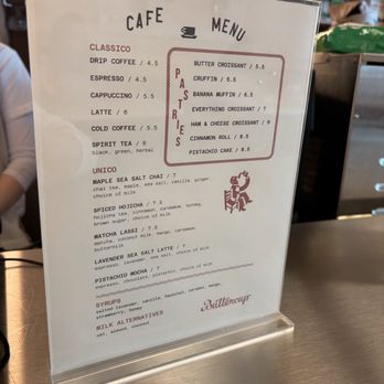 Buttercup  - Menu - Coffee & Tea Near Me - Chicago, Illinois