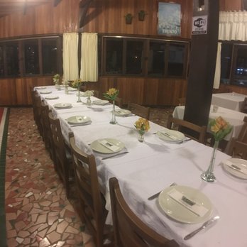 Pousada e Cantina Italiana - Table setup for both families. My fiancé and my. - Bed & Breakfast Near Me - Nova Trento, South Carolina Pousada e Cantina Italiana - Table setup for both families. My fiancé and my. - Bed & Breakfast Near Me - Nova Trento, South Carolina