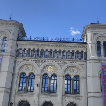 Nobels Fredssenter - Nobel Peace Center - Upper view entrance - Museums Near Me - Oslo, 03
