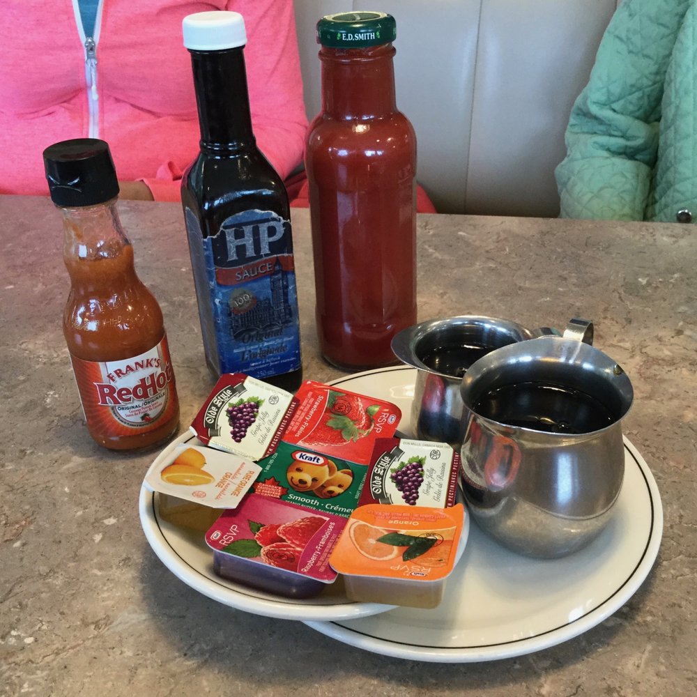 Rolly's - The condiments. - Breakfast & Brunch Near Me - Hope, British Columbia Rolly's - The condiments. - Breakfast & Brunch Near Me - Hope, British Columbia