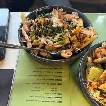 Whiskey Bird - Okonomiyaki fries - New American Near Me - Atlanta, Georgia