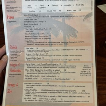 Hukilau - Menu June 2024 - Hawaiian Near Me - San Jose, California