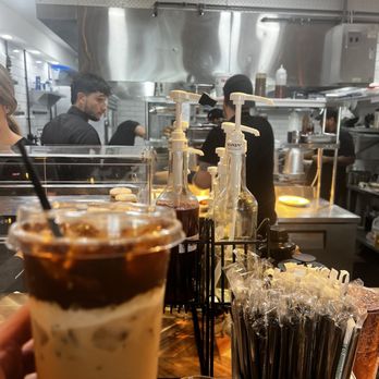 Bistrology - Pistachio iced coffee to go! - Breakfast & Brunch Near Me - Miramar Beach, Florida