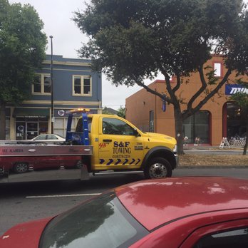 S&F Towing - Flatbed tow truck - Roadside Assistance Near Me - Oakland, California