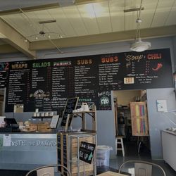 Angee B'z Subs - The lovely menu