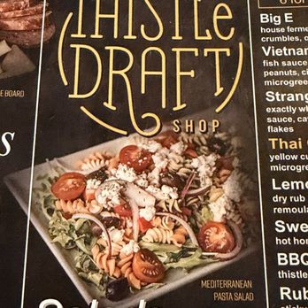 Thistle Draftshop - Menu - Beer, Wine & Spirits Near Me - Spring, Texas