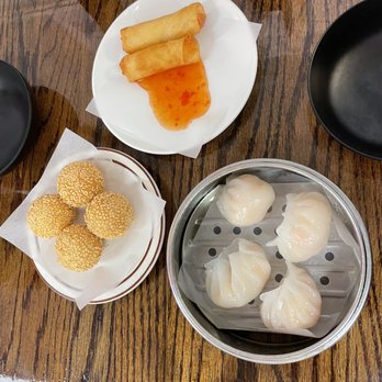 Cafe Dim Sum - Sesame balls, crispy shrimp rolls and har gow - Dim Sum Near Me - Burlington, Vermont Cafe Dim Sum - Sesame balls, crispy shrimp rolls and har gow - Dim Sum Near Me - Burlington, Vermont