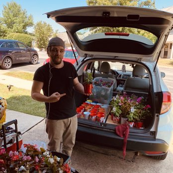 The Home Depot - My neighbor who was nice enough to help me pot 77 flowers for the residents! - Hardware Stores Near Me - Parkesburg, Pennsylvania The Home Depot - My neighbor who was nice enough to help me pot 77 flowers for the residents! - Hardware Stores Near Me - Parkesburg, Pennsylvania