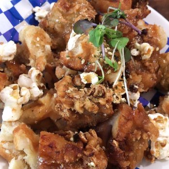 Kitchen Story - Popcorn Chicken and Waffle Bits Breakfast - Breakfast & Brunch Near Me - Oakland, California Kitchen Story - Popcorn Chicken and Waffle Bits Breakfast - Breakfast & Brunch Near Me - Oakland, California