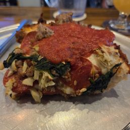 Detroit style, yum. Detroit style, yum.