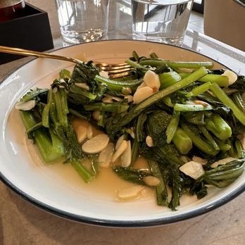 Supreme Dumplings - Stir Fried Seasonal Greens with Garlic - Shanghainese Near Me - Kirkland, Washington