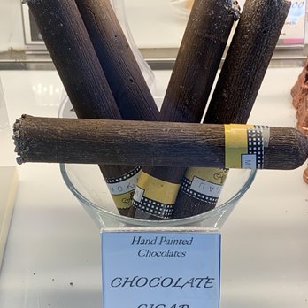Le Macaron French Pastries - Chocolate Cigars looked so real! - Coffee & Tea Near Me - St. Augustine, Florida