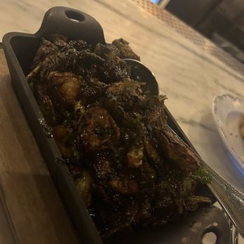 Loch Bar - Philly - Brussels Sprouts w/ honey sriracha - Seafood Near Me - Philadelphia, Pennsylvania Loch Bar - Philly - Brussels Sprouts w/ honey sriracha - Seafood Near Me - Philadelphia, Pennsylvania