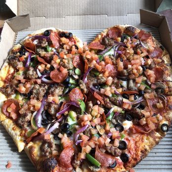 Pizza Guys - Large veggie pizza for Valentines Day. Added sausage and pepperoni., was very beautiful and also tasty. - Pizza Near Me - Brentwood, California Pizza Guys - Large veggie pizza for Valentines Day. Added sausage and pepperoni., was very beautiful and also tasty. - Pizza Near Me - Brentwood, California