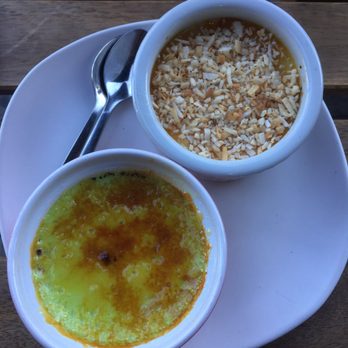 Crackle Creme - Pandan Coconut & Vegan Piña colada creme brûlée - Desserts Near Me - Vancouver, British Columbia Crackle Creme - Pandan Coconut & Vegan Piña colada creme brûlée - Desserts Near Me - Vancouver, British Columbia