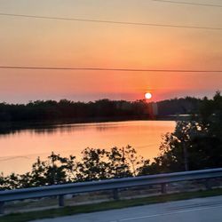 Express Travel - Sunset on the way back from KeyWest !