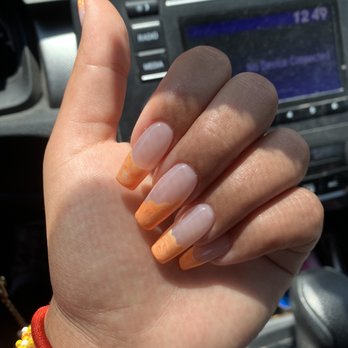 Red Polish - Gel extensions nails - Nail Salons Near Me - Los Angeles, California Red Polish - Gel extensions nails - Nail Salons Near Me - Los Angeles, California