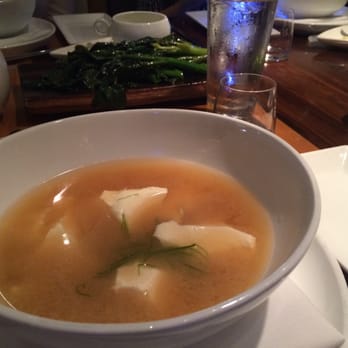 Morimoto Napa - Miso soup, enough for 2-3 people - Japanese Near Me - Napa, California