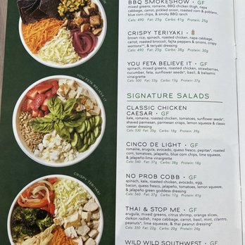Crisp & Green - Menu of signature salads - Salad Near Me - Lakewood, Colorado Crisp & Green - Menu of signature salads - Salad Near Me - Lakewood, Colorado
