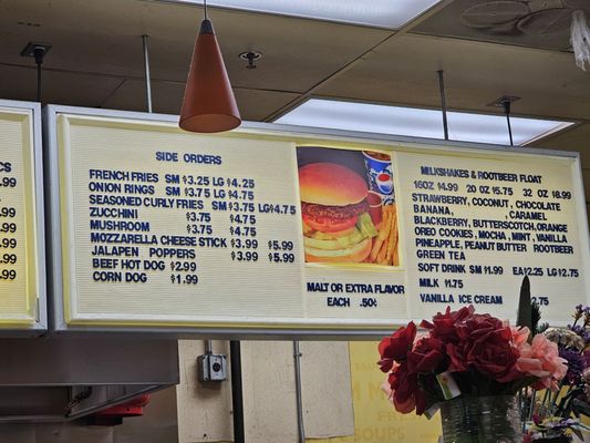 Menu photo 3 Flame Burger Plus Federal Way, WA