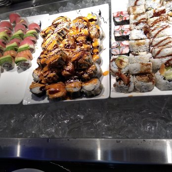 Lu Buffet & Grill - sushi during dinner - Buffets Near Me - Gaithersburg, Maryland