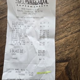 Receipt Receipt