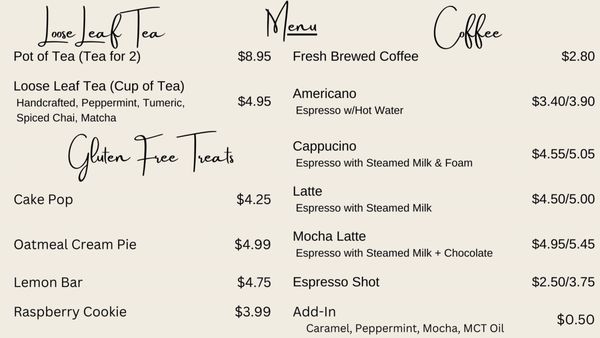 Menu photo 2 Benbrook Tea and Wellness Benbrook, TX Menu photo 2 Benbrook Tea and Wellness Benbrook, TX
