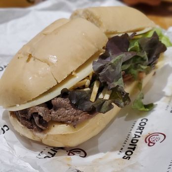 Cortaditos - East Rutherford - Pan con Bistec (bread with steak) Sandwich. - Cafes Near Me - East Rutherford, New Jersey Cortaditos - East Rutherford - Pan con Bistec (bread with steak) Sandwich. - Cafes Near Me - East Rutherford, New Jersey