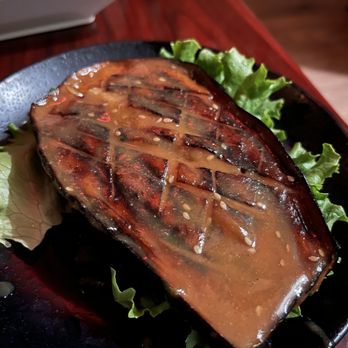 Shibui - miso glazed eggplant - Japanese Near Me - Sunset, Florida
