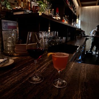 Rosie Cannonball - Pinot noir & cosmopolitan - Modern European Near Me - Houston, Texas Rosie Cannonball - Pinot noir & cosmopolitan - Modern European Near Me - Houston, Texas