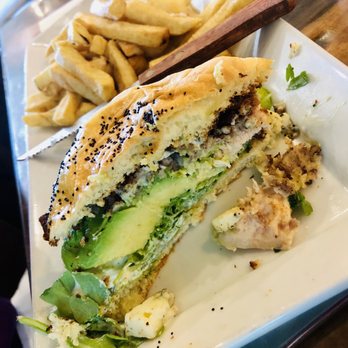 Farmer's Table - Pecan Crusted Chicken Sandwich - New American Near Me - La Mesa, California