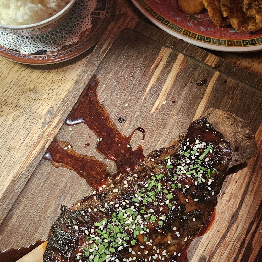 Phuc Yea - Short rib (SOOOO GOOD!!), Garlic rice, tostones - Vietnamese Near Me - Miami, Florida Phuc Yea - Short rib (SOOOO GOOD!!), Garlic rice, tostones - Vietnamese Near Me - Miami, Florida