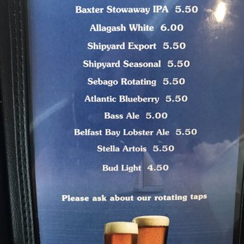 Hobbs Harborside - Drink menu - Seafood Near Me - Wells, Maine Hobbs Harborside - Drink menu - Seafood Near Me - Wells, Maine