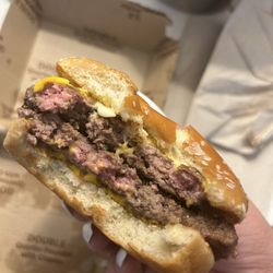 McDonald's - A raw double quarter pounder