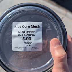 Navajo Blue Travel Plaza - Blue Corn Mush