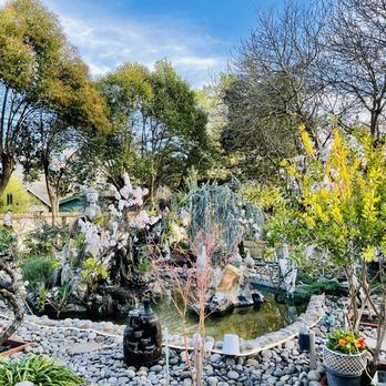 Chùa Ba La Mt Đa - Pretty pond in garden area - Buddhist Temples Near Me - Stockton, California