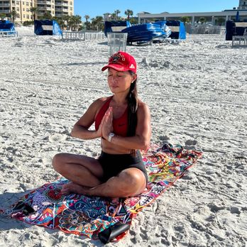 Clearwater Beach Yoga - The beach is my yoga mat.. - Yoga Near Me - Clearwater Beach, Florida