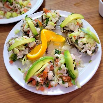 Costa Azul - Oysters with ceviche - Seafood Near Me - Burbank, California