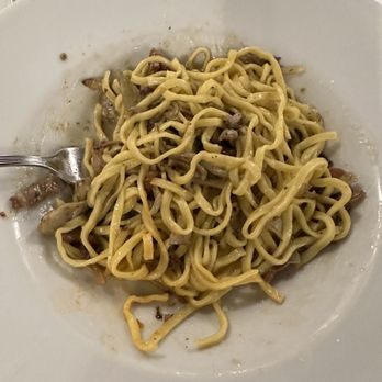 Laganà - Pasta with bacon & artichoke - Roman Near Me - Rome, RM Laganà - Pasta with bacon & artichoke - Roman Near Me - Rome, RM