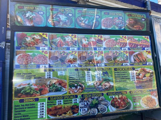 Menu photo 3 La Playita Los Angeles, CA