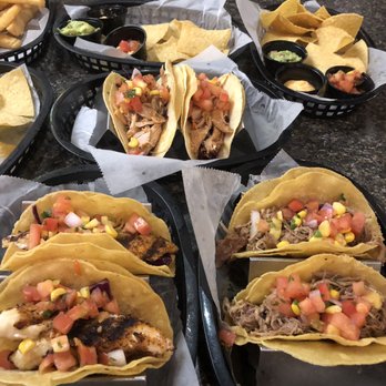 Slatts Pub - Carnitas taco, chicken taco, fish taco - American Near Me - Cincinnati, Ohio
