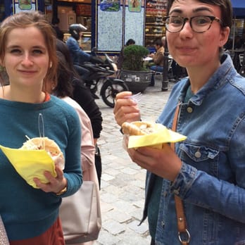 L'As du Fallafel - Their first falafel! We got them in less than 4 minutes - Kosher Near Me - Paris, 75 L'As du Fallafel - Their first falafel! We got them in less than 4 minutes - Kosher Near Me - Paris, 75