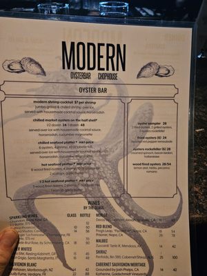 Menu photo 6 Modern Corner Grill Scottsdale, AZ