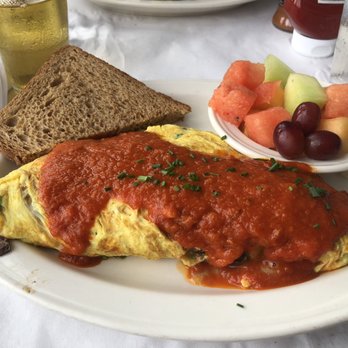 Caffe Luna Rosa - Prosciutto Mushroom Omlette - Italian Near Me - Delray Beach, Florida Caffe Luna Rosa - Prosciutto Mushroom Omlette - Italian Near Me - Delray Beach, Florida