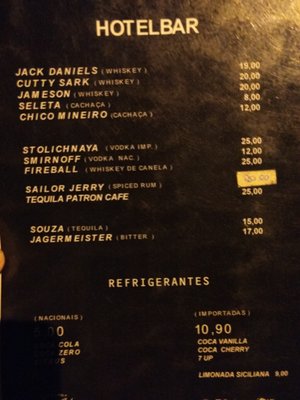 Menu photo 2 Hotel Tees & Bar São Paulo, SP